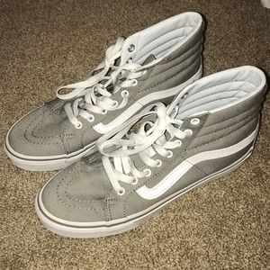Grey Women’s High Top Vans